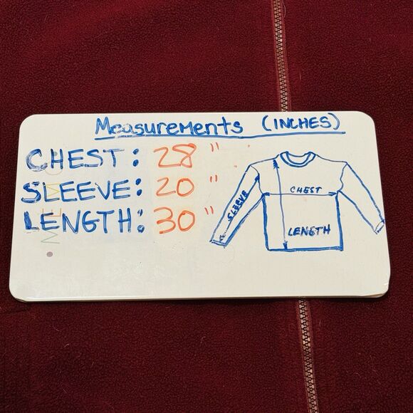 Men’s Faded Glory Fleece 1/4 Zip Pullover Sweatshirt Size XL Maroon - Picture 5 of 7